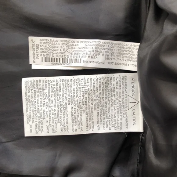 Zara Outerwear Leather Jacket - Picture 7 of 9